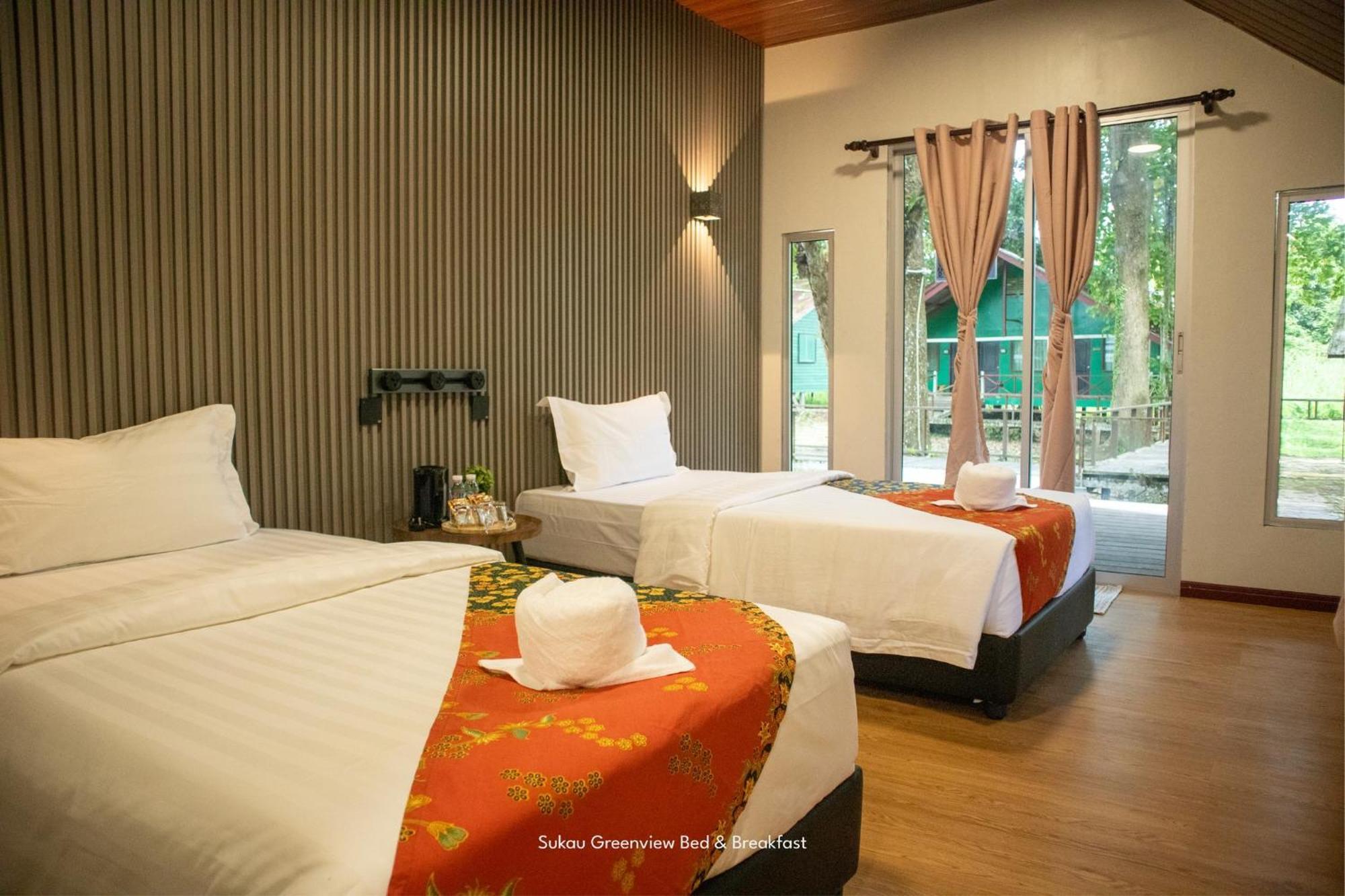 Sukau Greenview Bed & Breakfast Екстериор снимка